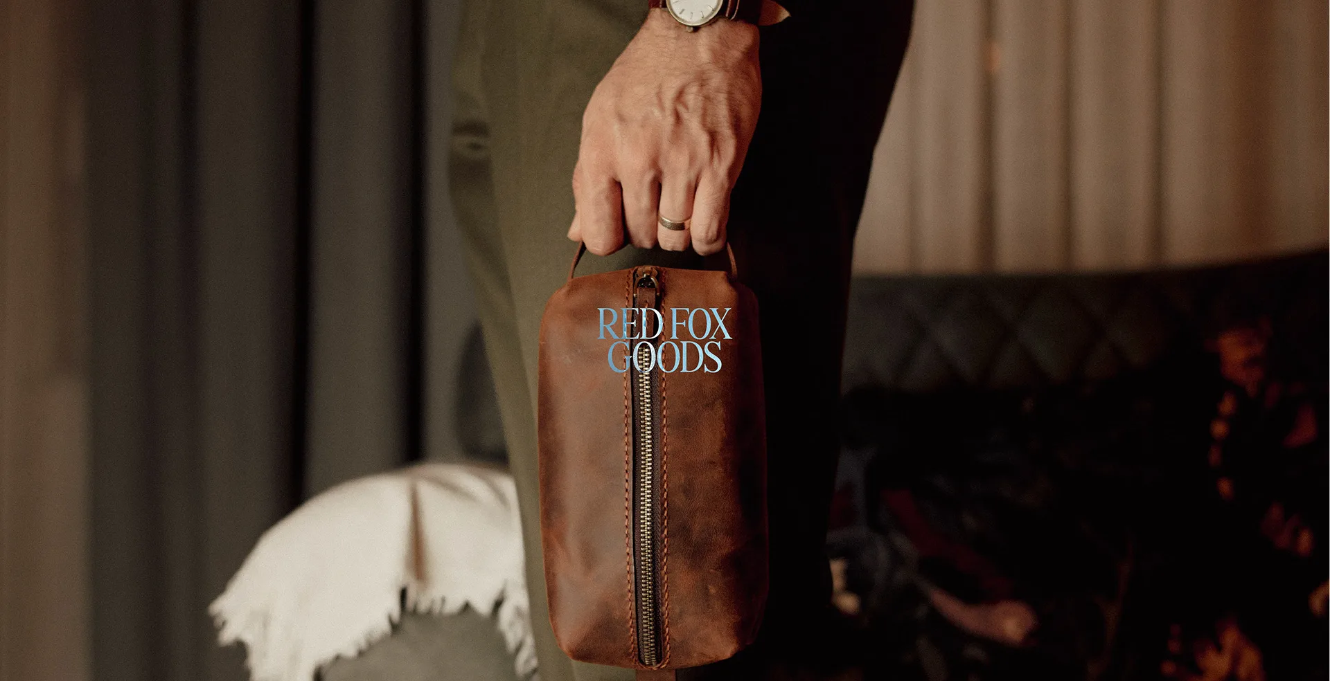 Red Fox Goods leather craftsmanship